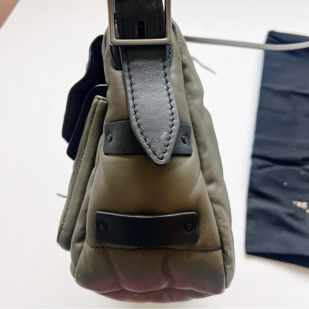 Rag & Bone Field Puffer Crossbody Bag Leather